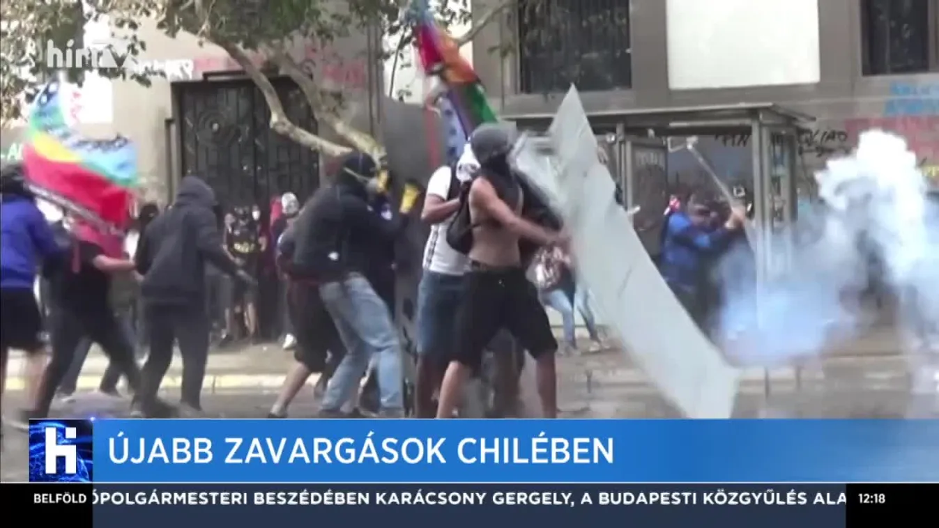 Zavargások Chilében és Bolíviában