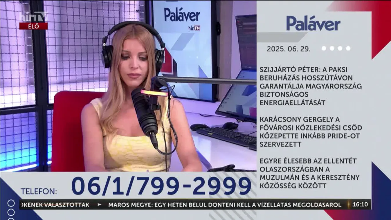 Paláver - Szijjártó Péter: A paksi beruházás hosszútávon garantálja Magyarország biztonságos energiaellátását + videó