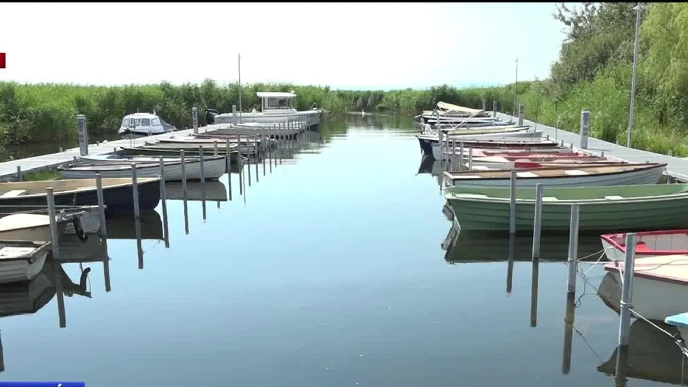 Megújult a csónakkikötő Balatonudvariban + videó