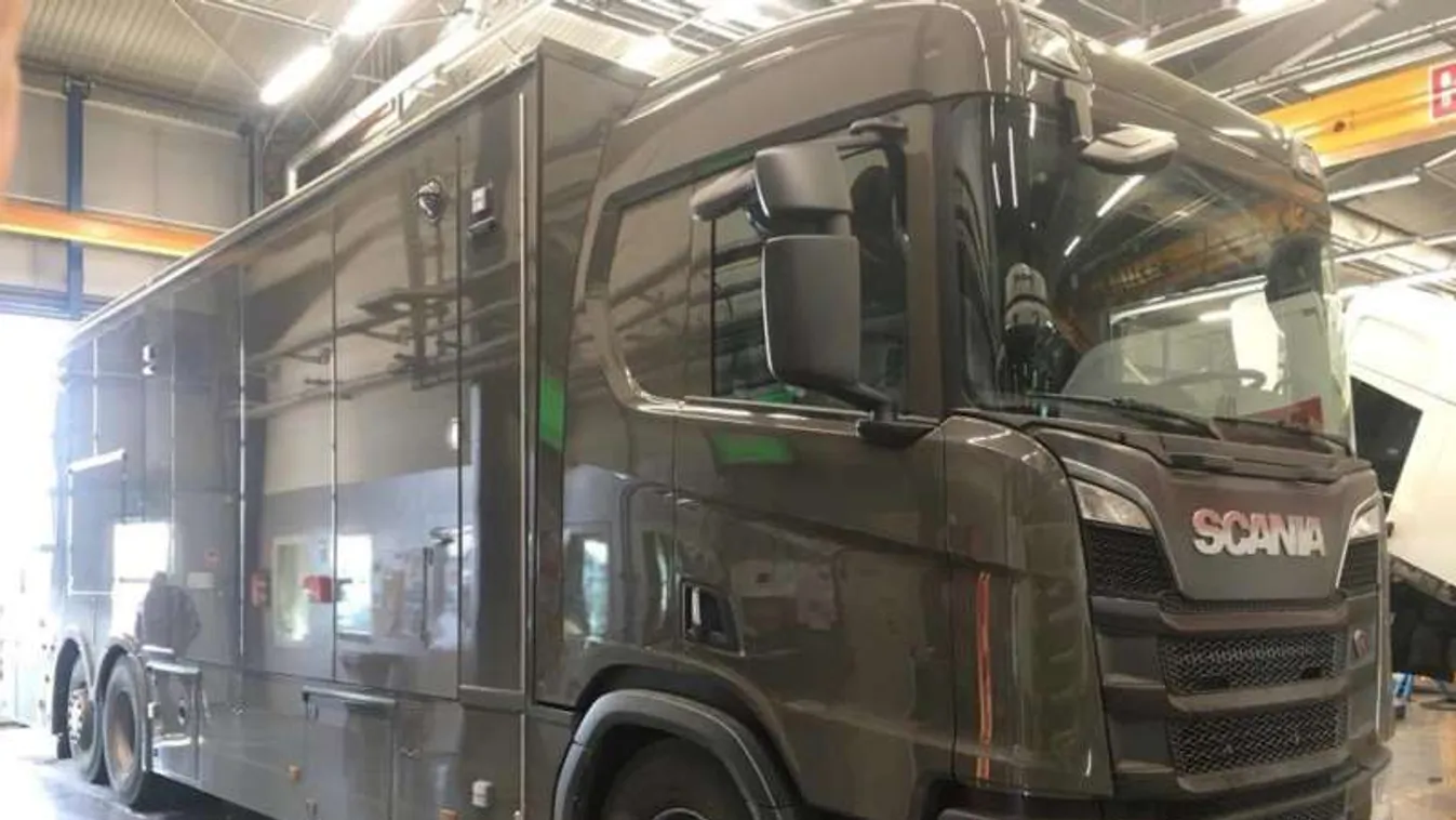 Páncélozott kamionnal lett gazdagabb a TEK járműparkja