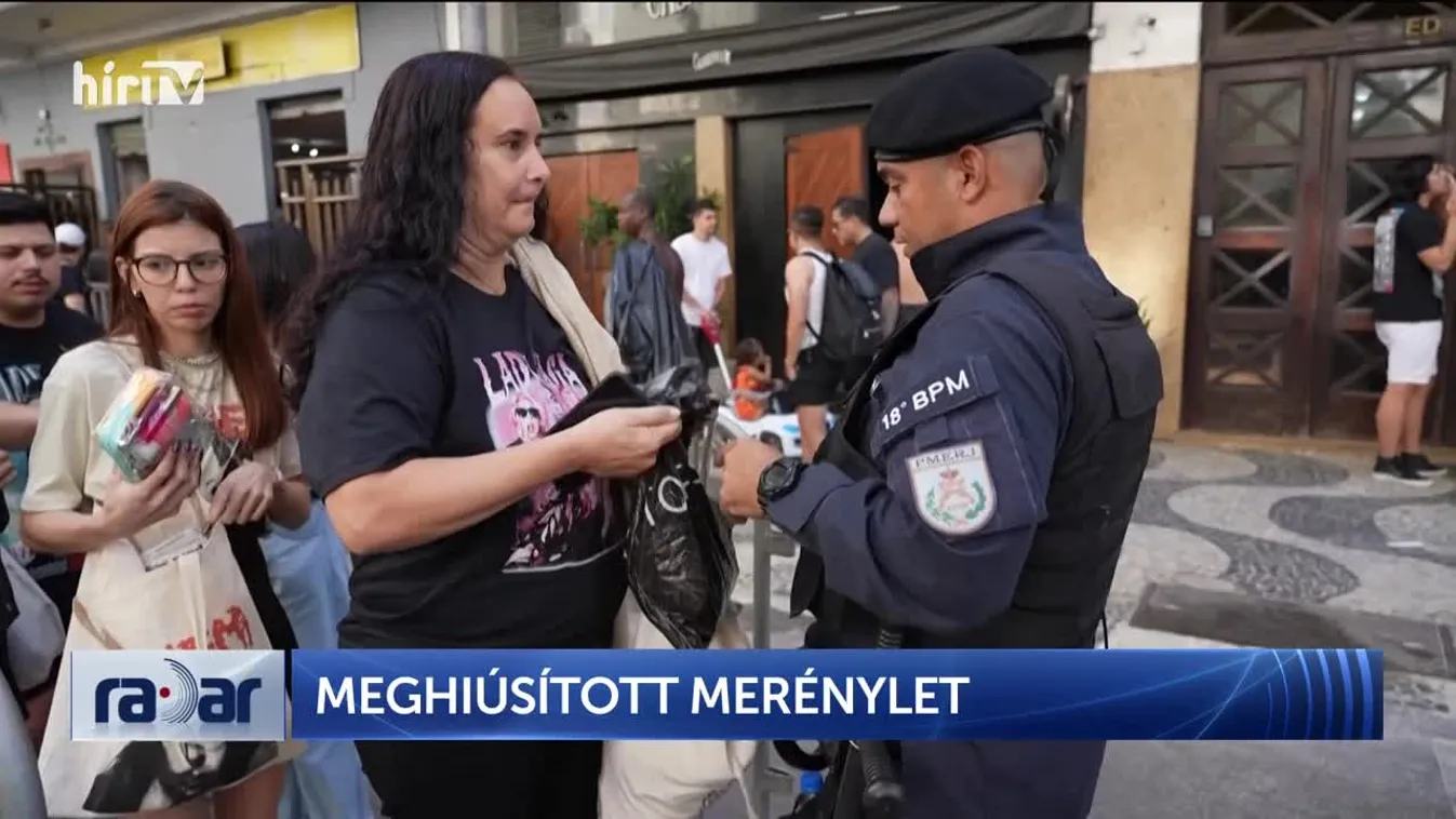 Radar - Meghiúsított merénylet + videó