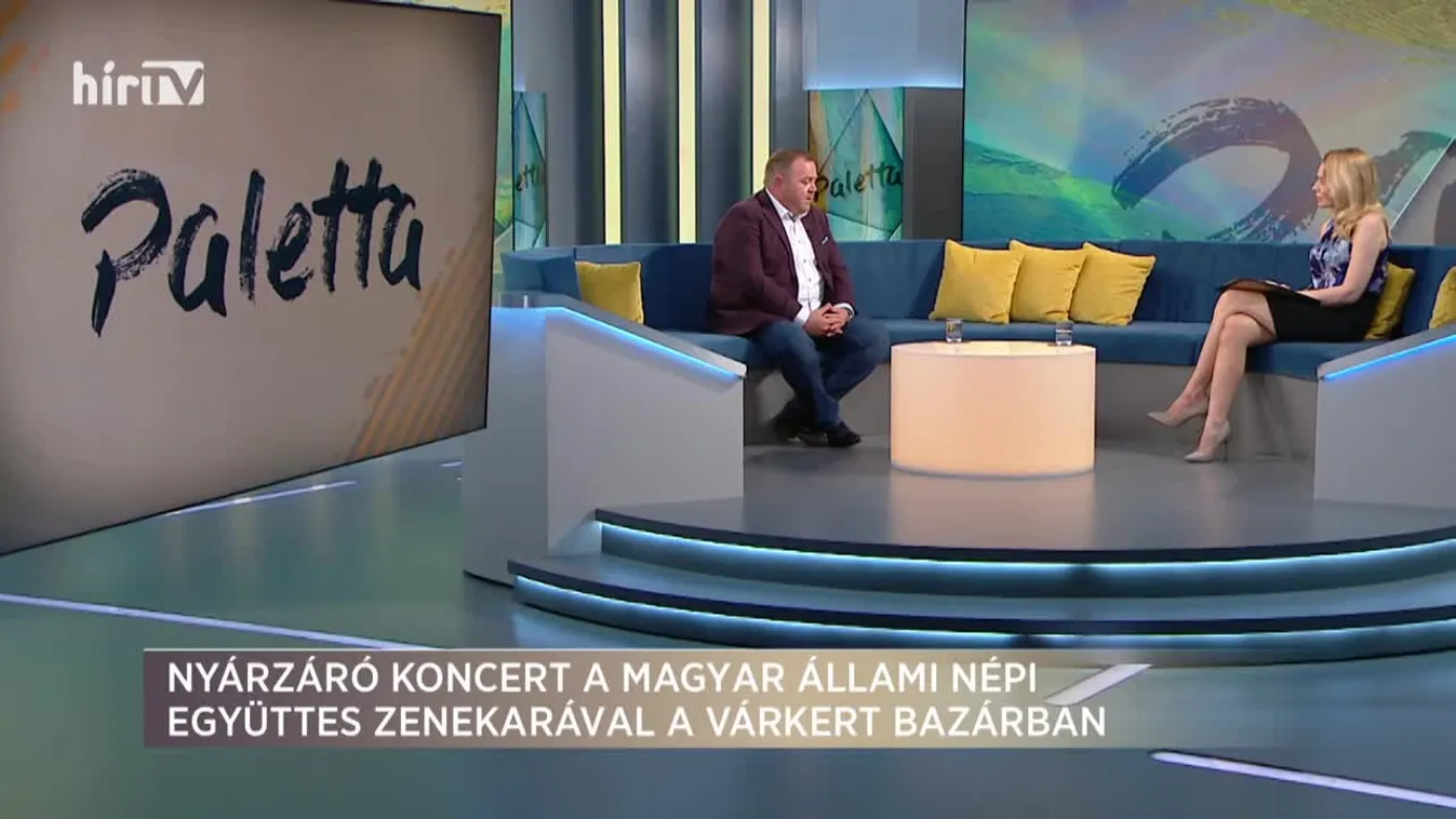 Paletta: Nyárzáró koncert a Várkert Bazárban