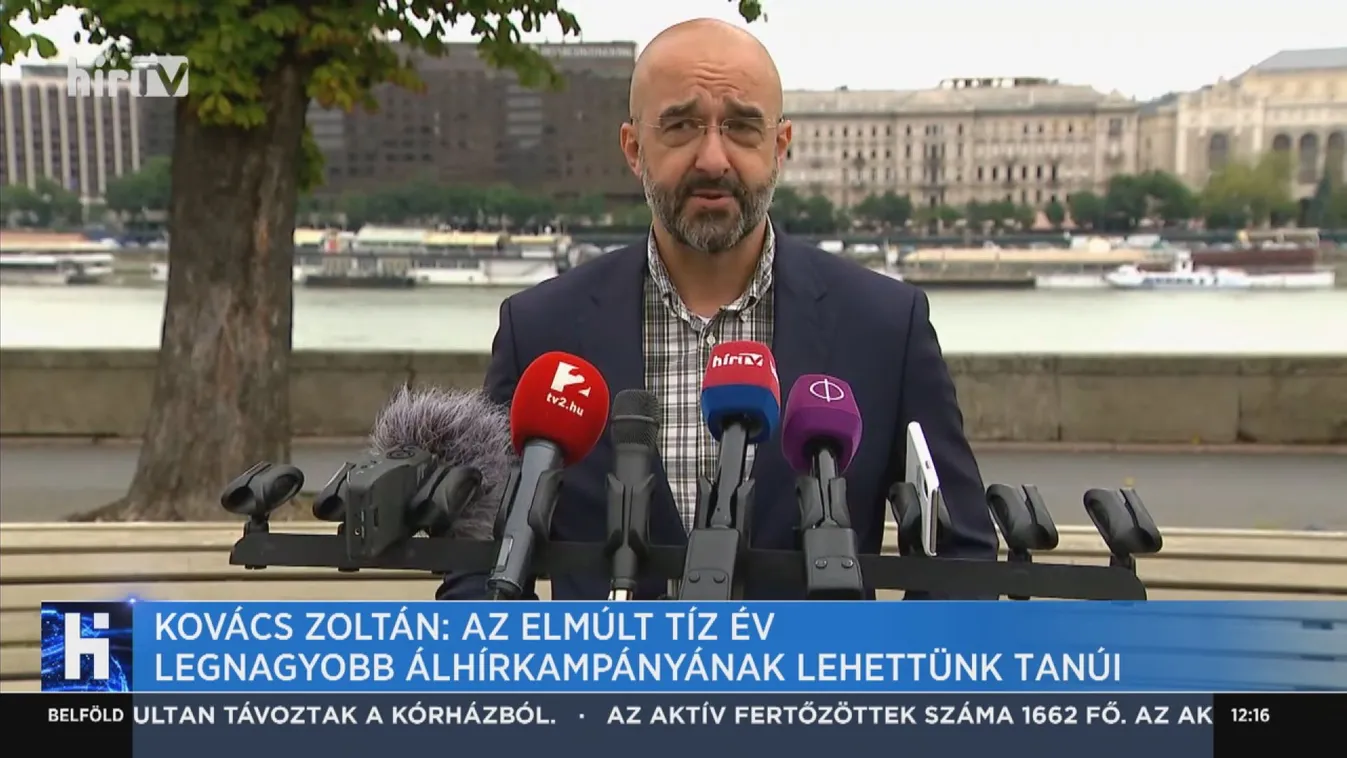 Kovács Zoltán: Az elmúlt tíz év legnagyobb álhírkampányának lehetünk tanúi