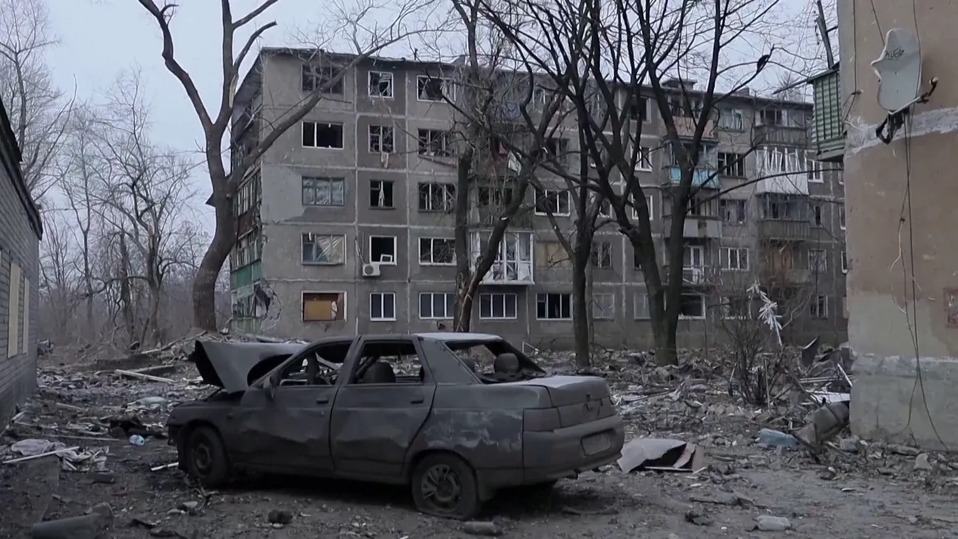 Heves orosz támadás érte Herszon városát