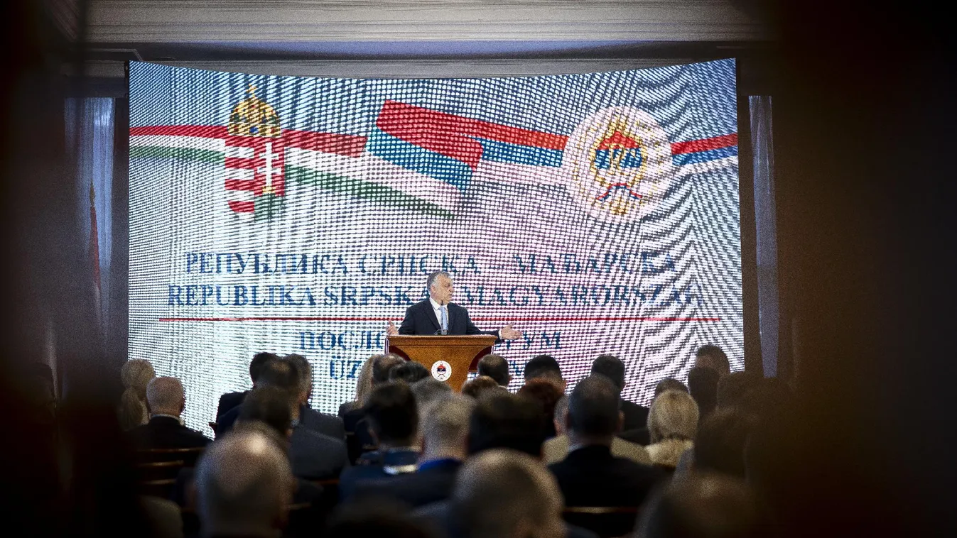 Orbán Viktor: a boszniai szerbek továbbra is számíthatnak Magyarország támogatására