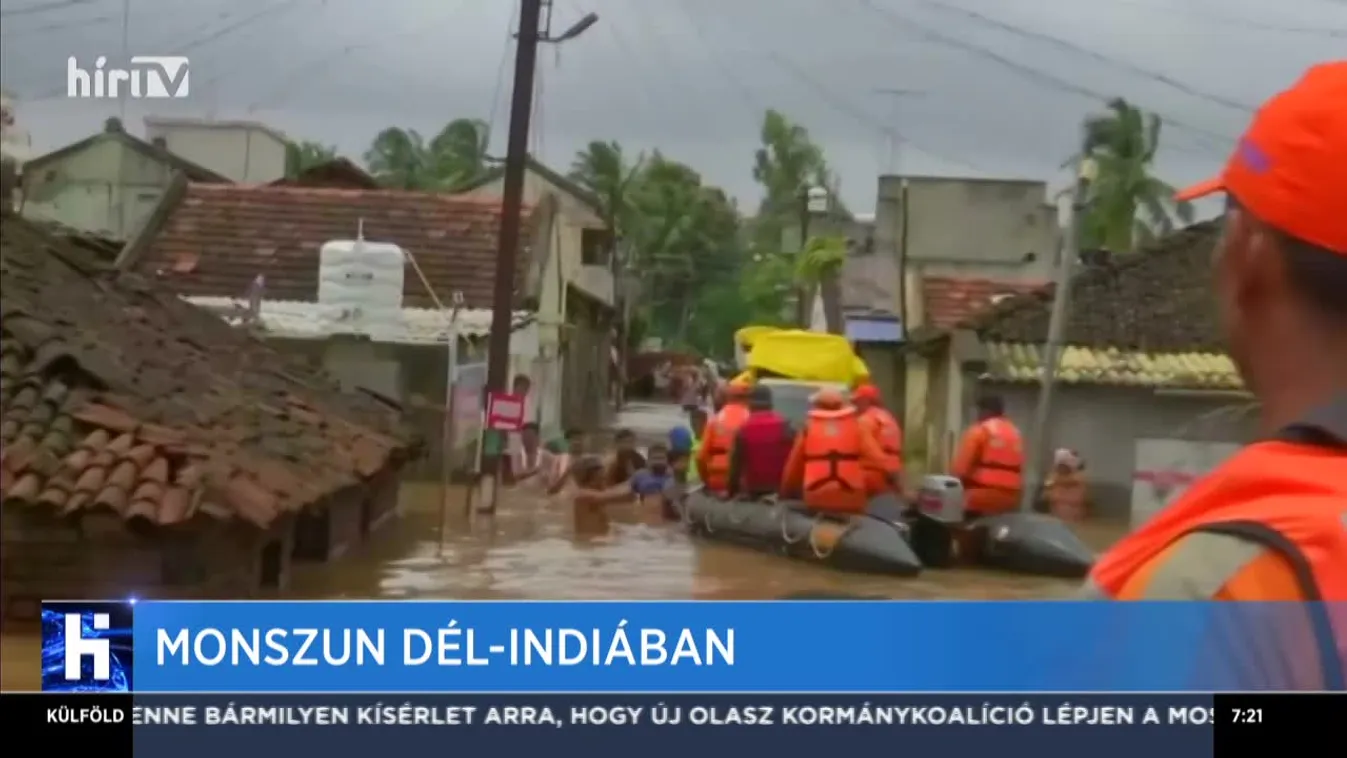 Tornádók Európában, monszun és tájfun Ázsiában