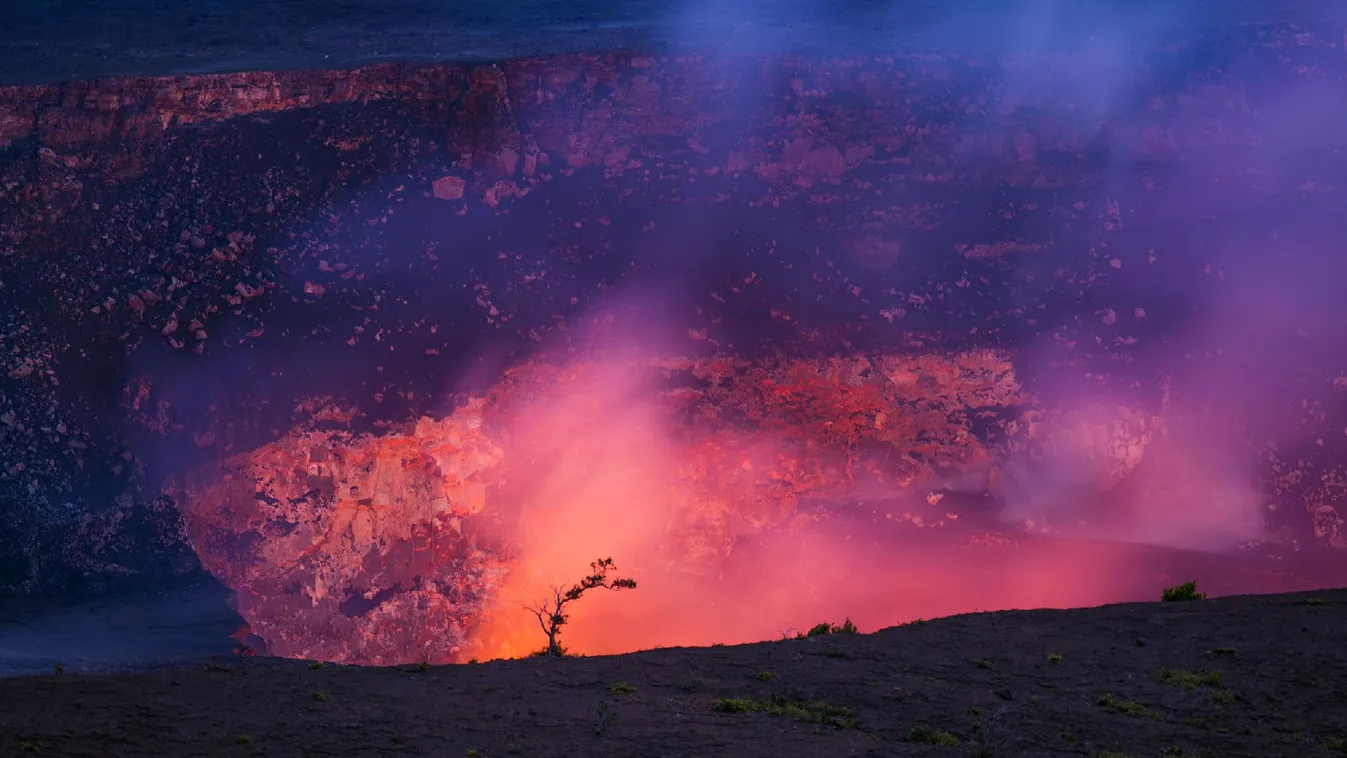 Kitört a Manua Loa vulkán Hawaiin