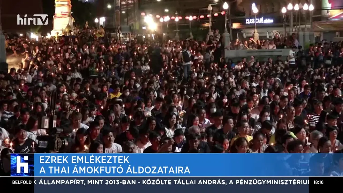 Ezrek emlékeznek a thai ámokfutó áldozataira
