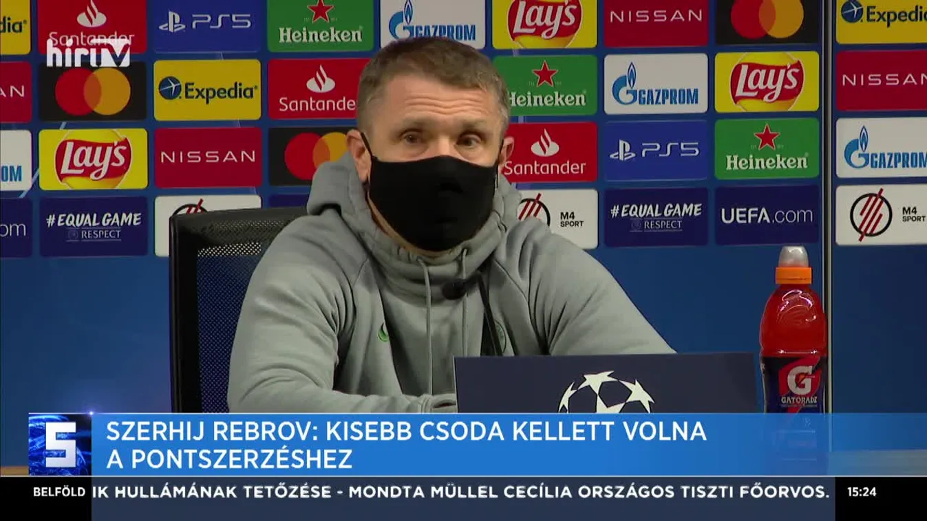 Szerhij Rebrov: Kisebb csoda kellett volna a pontszerzéshez