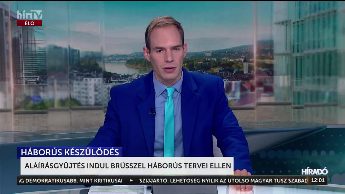 Aláírásgyűjtés indul Brüsszel háborús tervei ellen