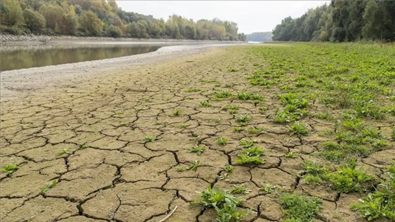 Megint rekordokat dönt a Duna alacsony vízállása