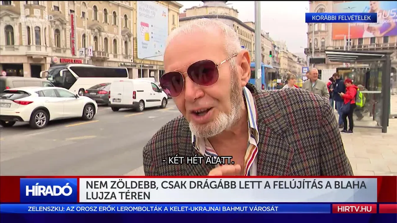 Elkészült a „szuperzöld” Blaha Lujza tér