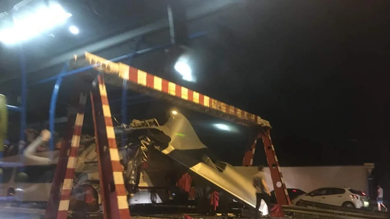 Sok sérültje van a fővárosi buszbalesetnek