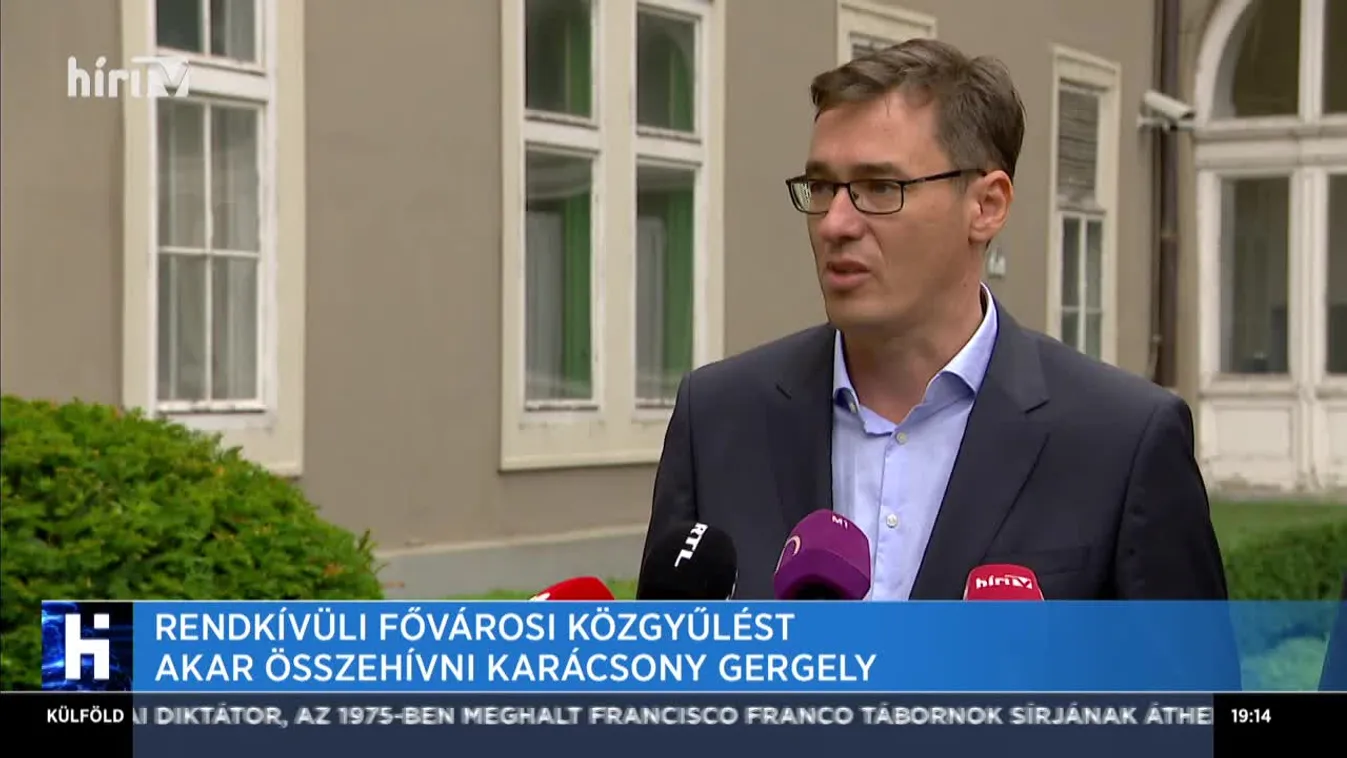 Rendkívüli Fővárosi Közgyűlést akar összehívni Karácsony Gergely