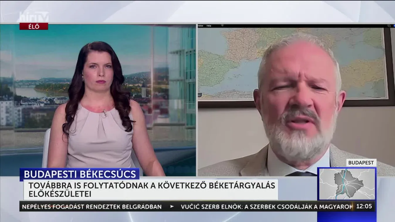 TOVÁBBRA IS FOLYTATÓDNAK A KÖVETKEZŐ BÉKETÁRGYALÁS ELŐKÉSZÜLETEI