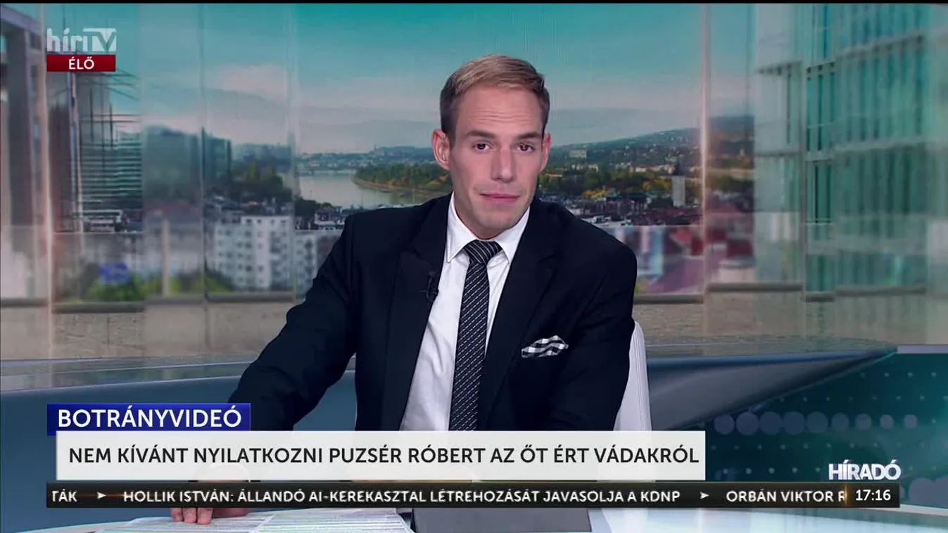 NEM KÍVÁNT NYILATKOZNI PUZSÉR RÓBERT AZ ŐT ÉRT VÁDAKRÓL