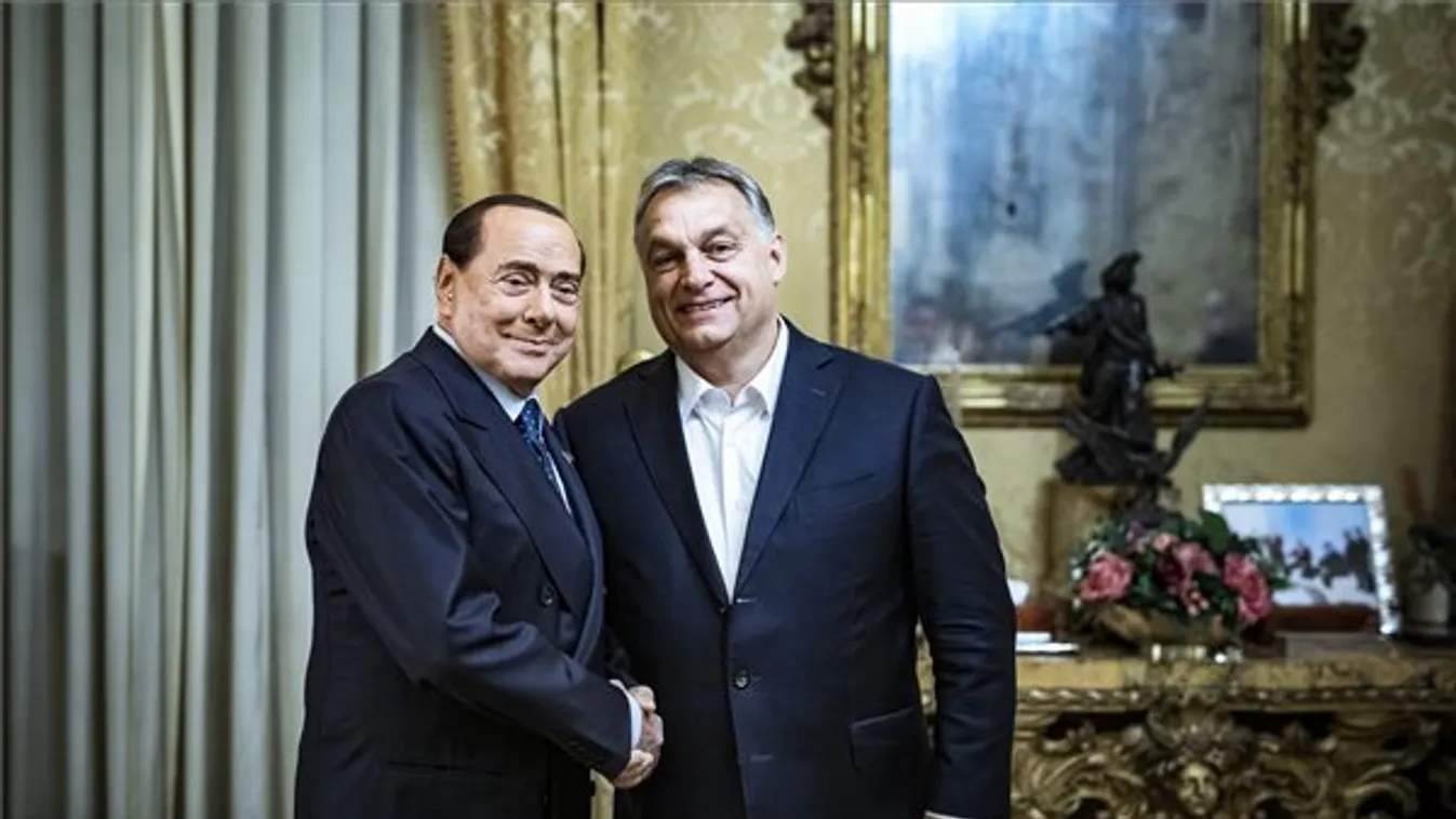 Orbán Viktor: Továbbra is szorosan együttműködik a Fidesz és Berlusconi pártja