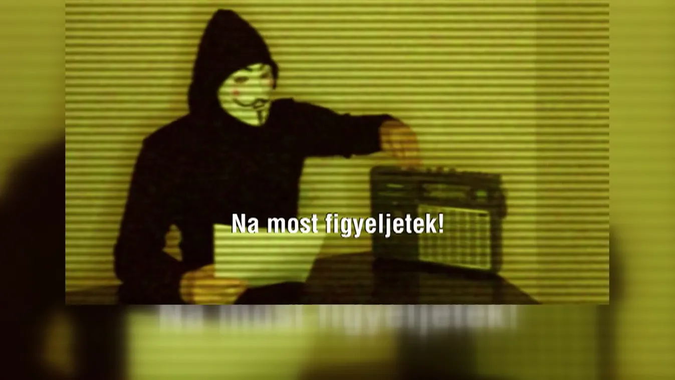 Anonymus újabb leleplező videót hozott nyilvánosságra