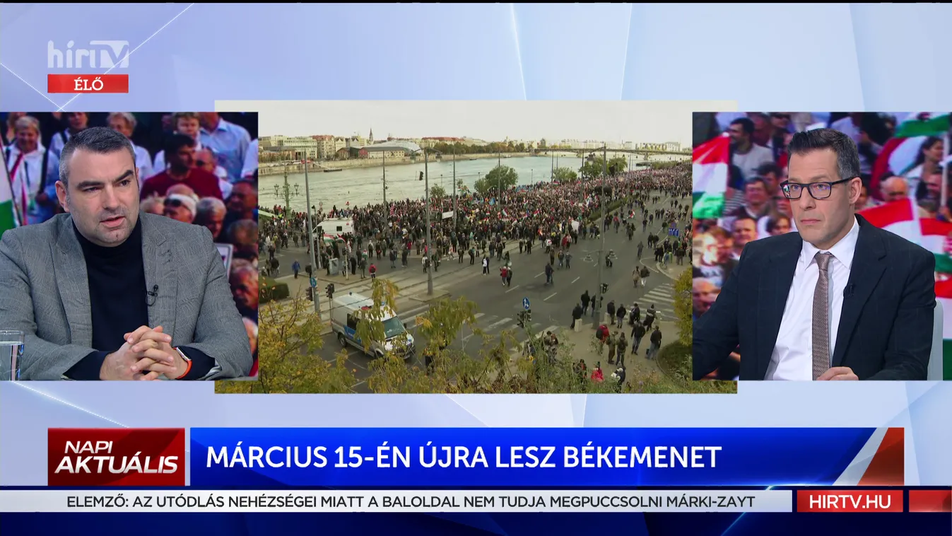 Március 15-én újra lesz Békemenet