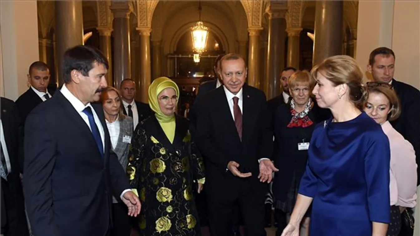 Erdogan Magyarországon: szívélyes fogadtatás