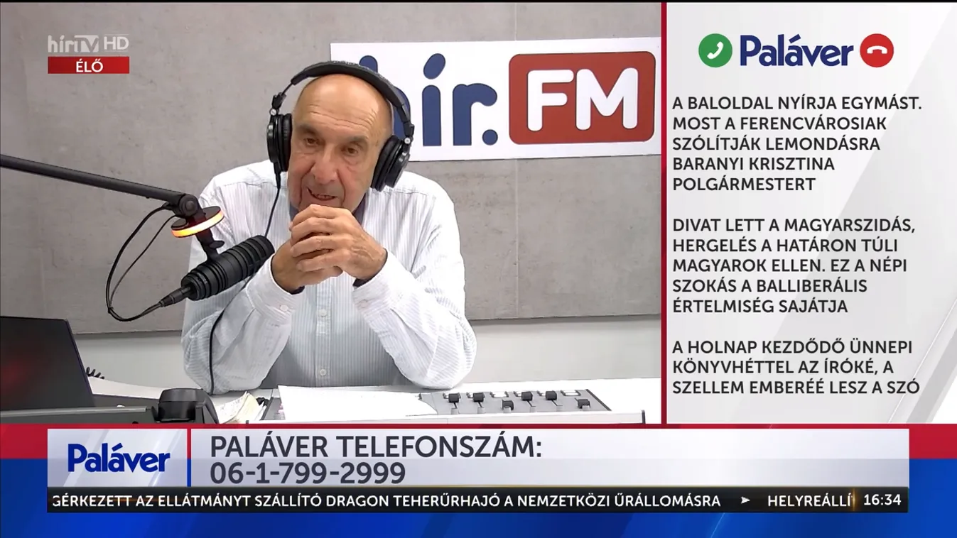 Paláver: A holnap kezdődő ünnepi könyvhéttel az íróké, a szellem emberéé lesz a szó