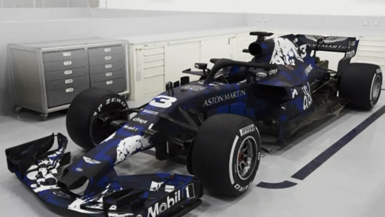 Leleplezte 2018-as autóját a Red Bull