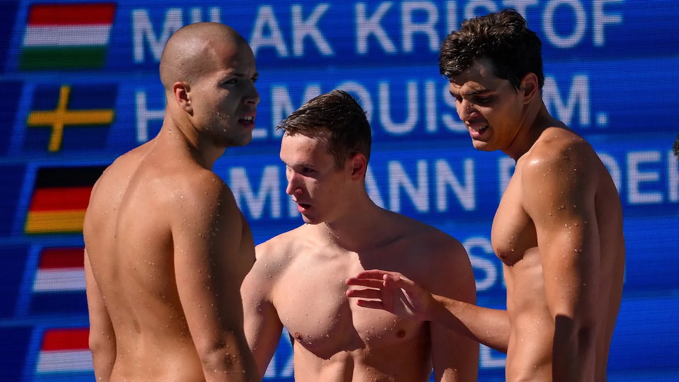 Ezüstérmes a 4x100 méteres férfi gyorsváltó