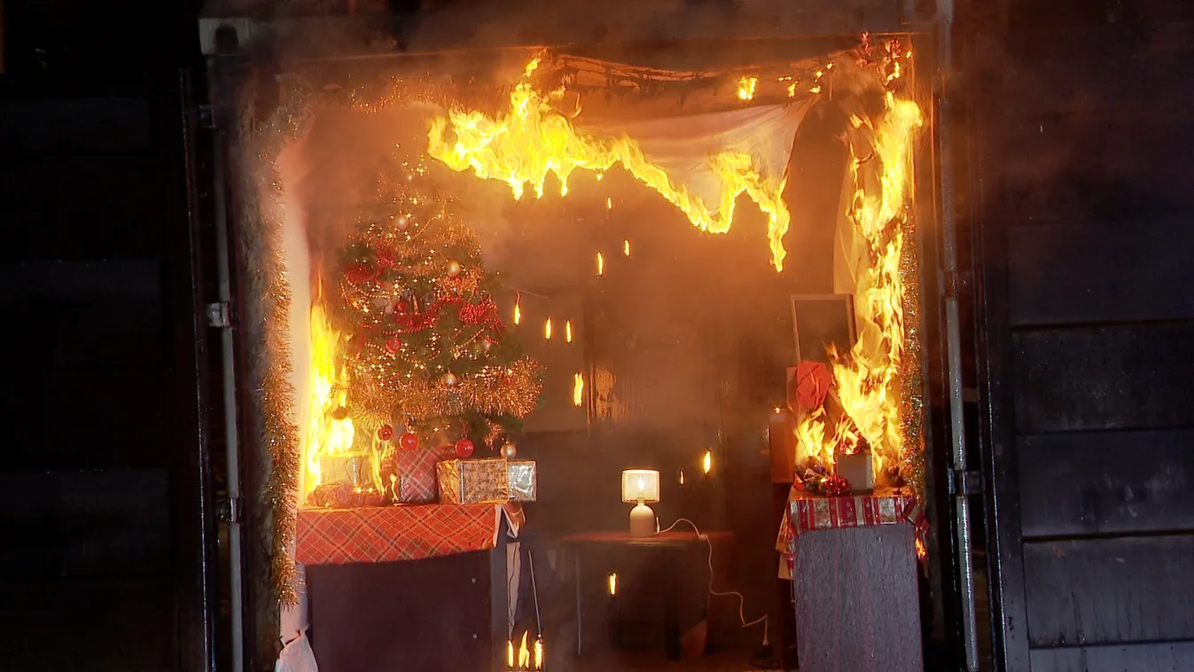 Az adventi időszakban megnő a tűzesetek száma + videó