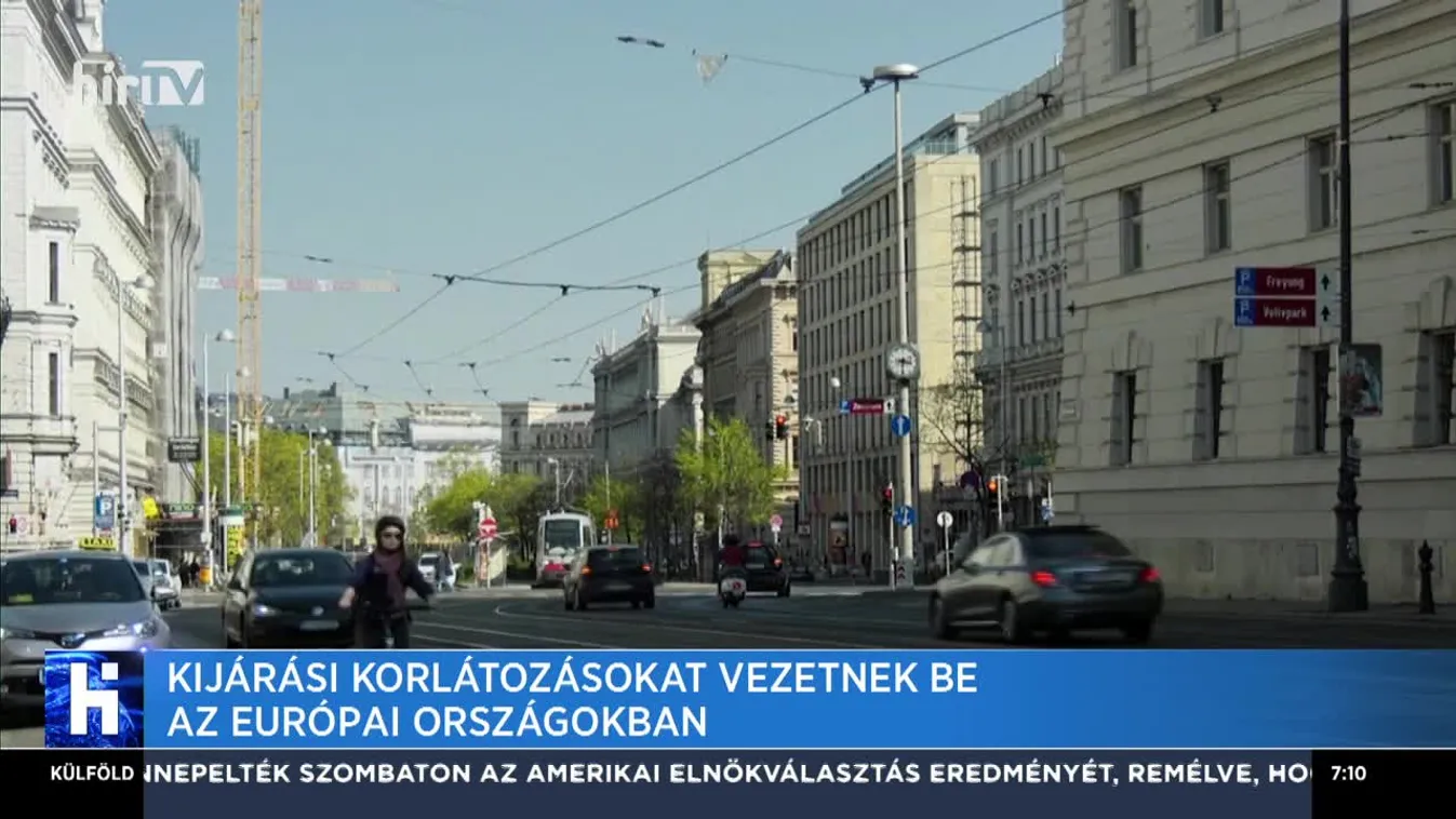 Kijárási korlátozásokat veztnek be az európai országokban