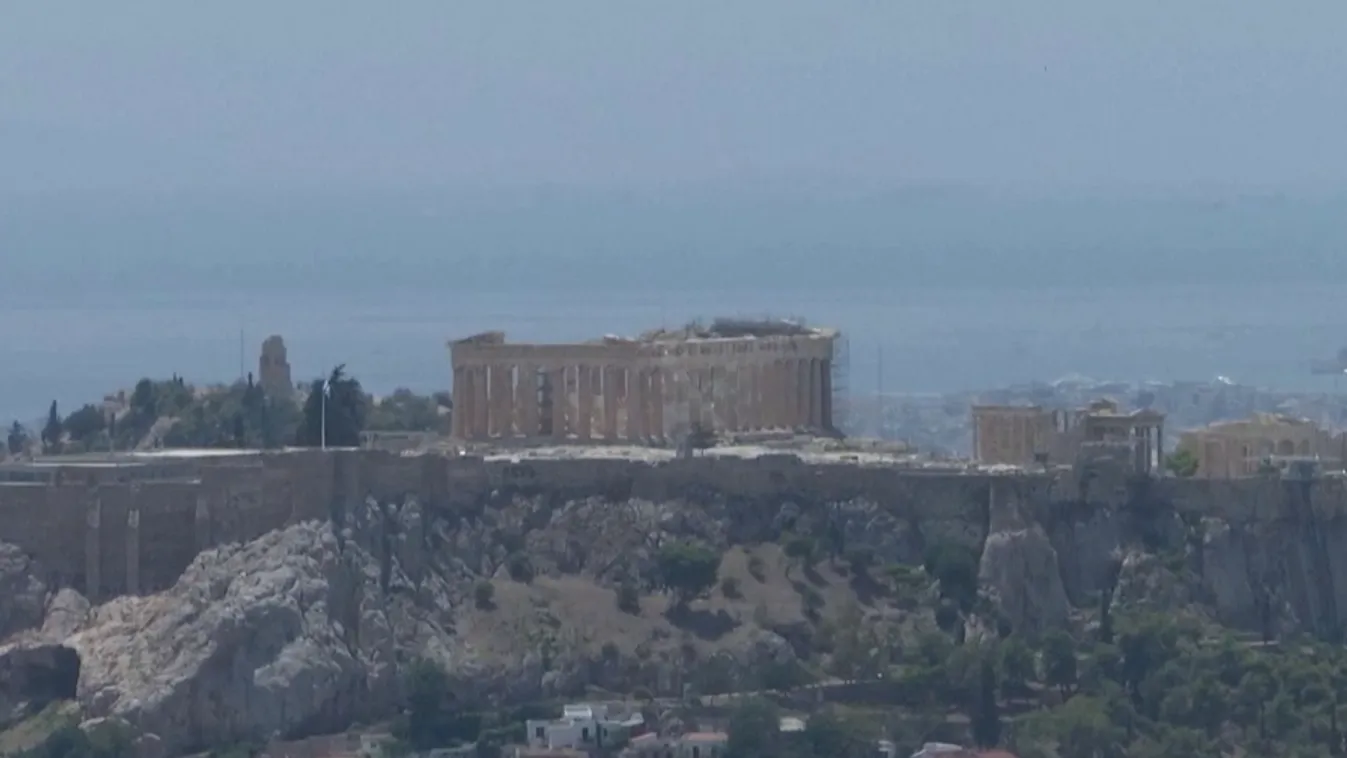 Pokoli hőség van Görögországban, vasárnap 45 fok is lehet