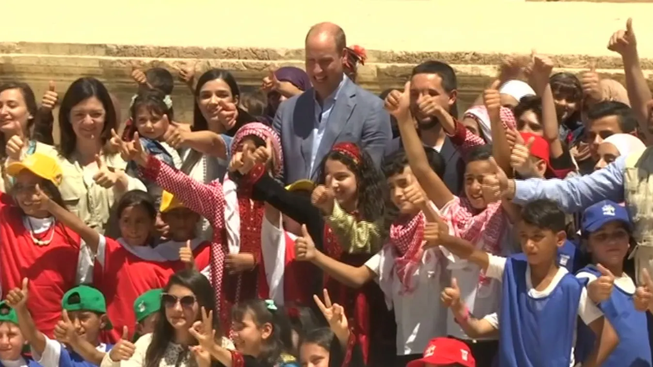 Jeruzsálemben zárul Vilmos herceg szentföldi látogatása