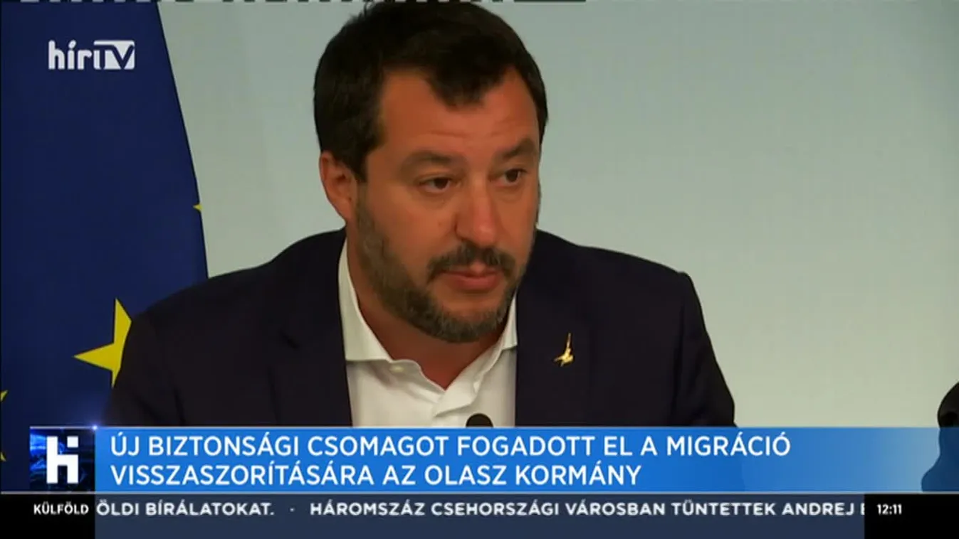 Új biztonsági csomagot fogadott el a migráció visszaszorítására az olasz kormány