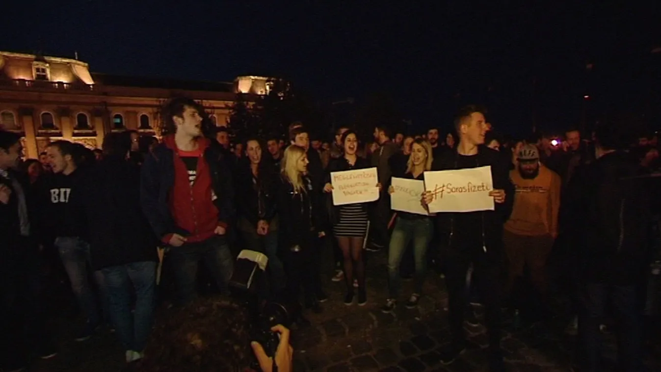 Volt olyan tüntető, aki után a lakására mentek