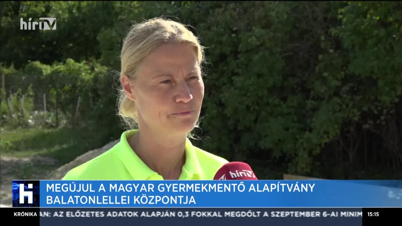 Megújul a Magyar Gyermekmentő Alapítvány balatonlellei központja