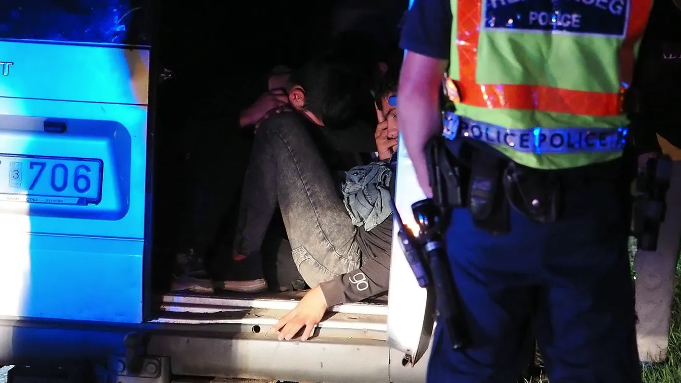 24 szír migránst fogtak el Kiskunhalason