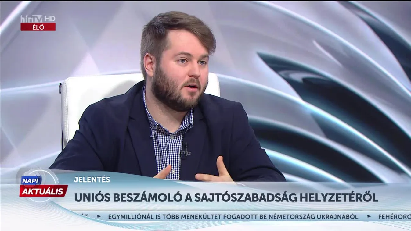 Szalai Szabolcs: Nem sokat tudtunk nyugat-európai viszonyokról, ez a jelentés viszont erre nagyon jó volt