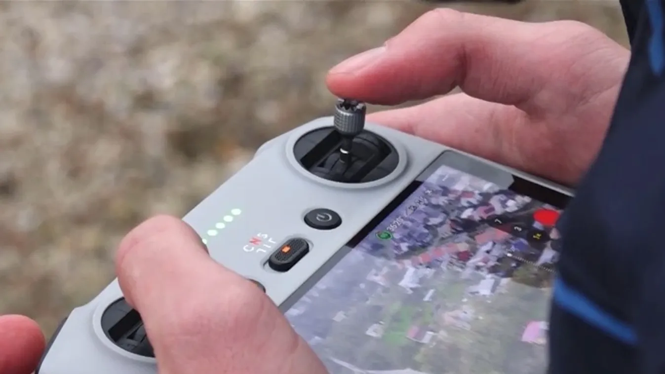 Negyedéves rendszerességgel tart drónrazziát a kaposvári rendőrség + videó