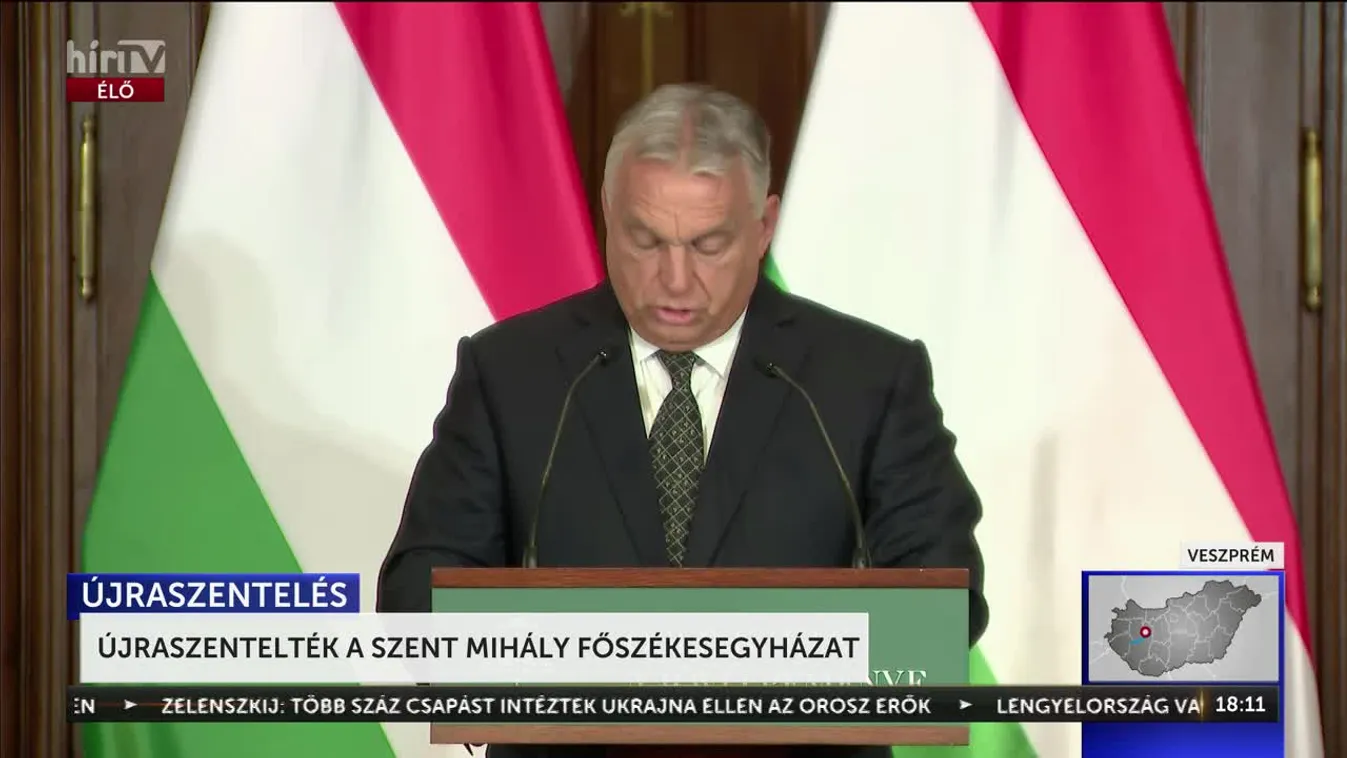 Újraszentelték a veszprémi székesegyházat – Orbán Viktor beszéde