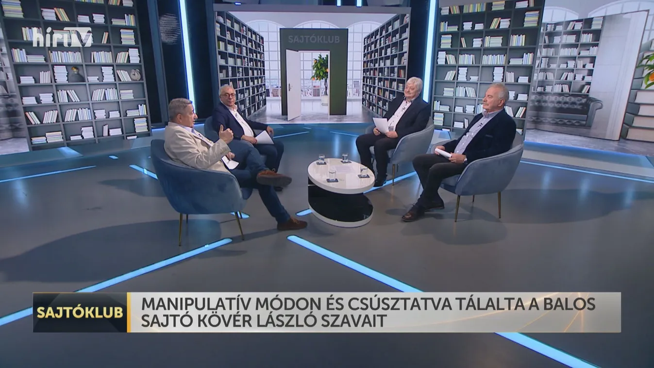 Sajtóklub: Az ellenzéki politikusaink idegen érdekeket szolgának