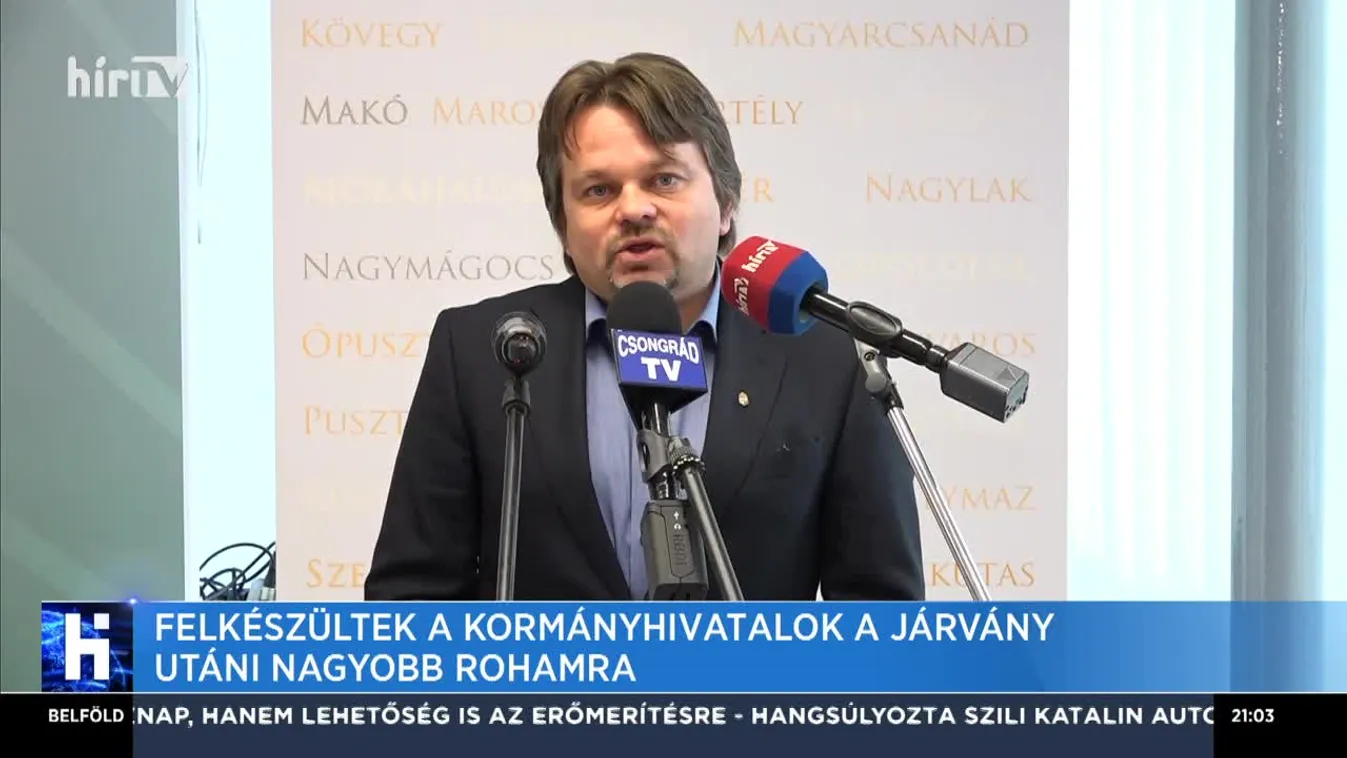 Felkészültek a kormányhivatalok a járvány utáni nagyobb romahra