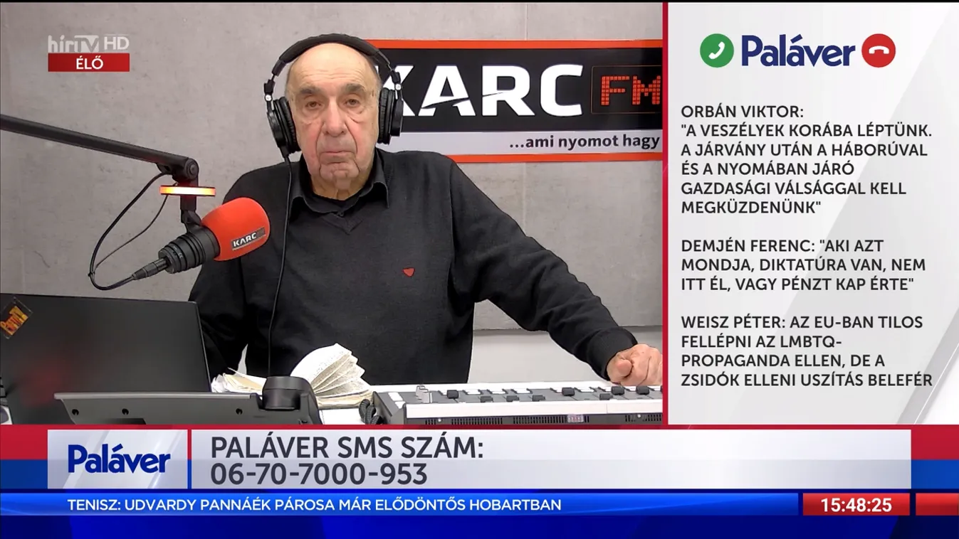 Paláver - Demjén Ferenc: Aki azt mondja, diktatúra van, nem itt él, vagy pénzt kap érte