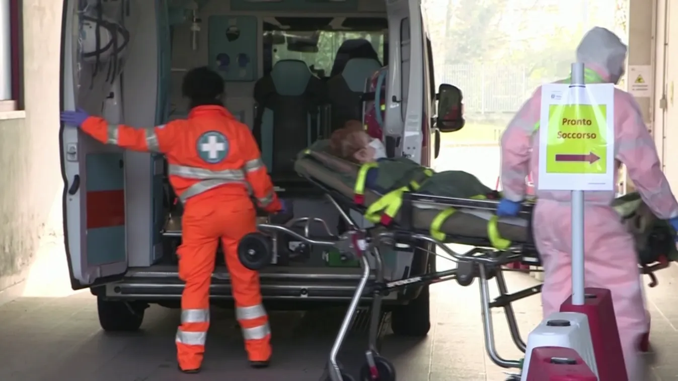 Több mint 700 beteg halt meg egy nap alatt Olaszországban