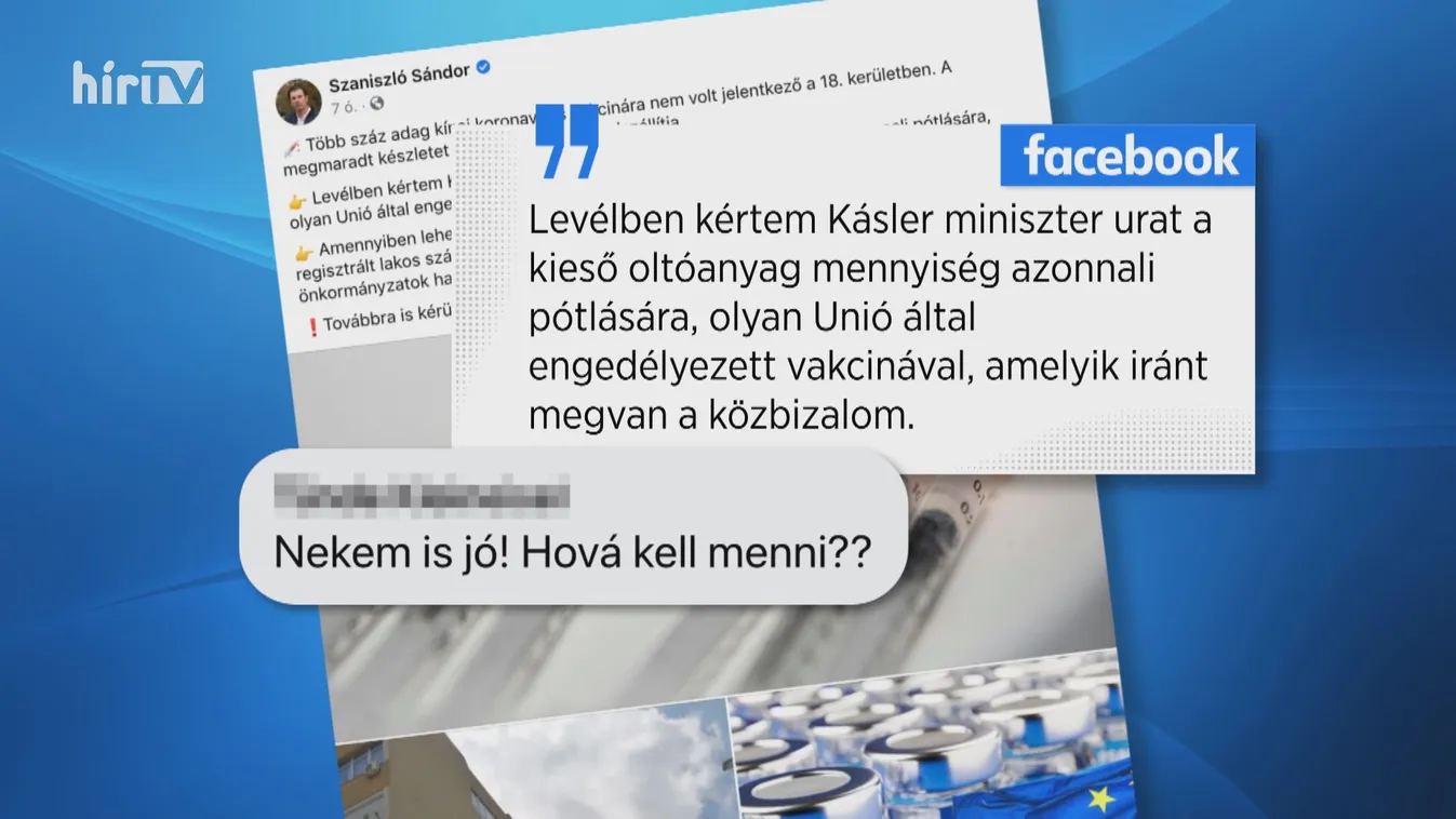 Kormánymegbízott: A DK-s polgármester nem mond igazat az oltásokról