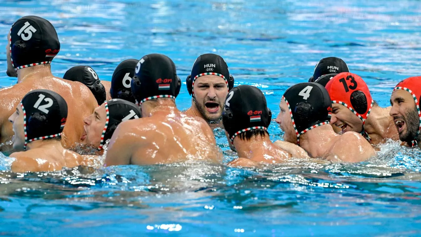 A magyar férfi vízilabda-válogatott hat góllal verte a címvédő horvátokat