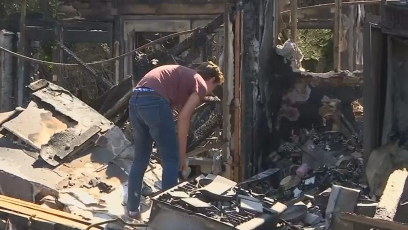 Tízezrek veszítették el otthonukat a tűz miatt