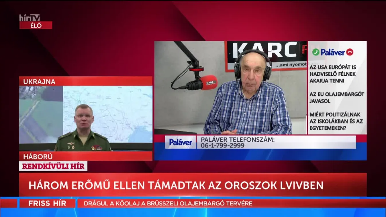 Paláver: Az EU olajembargót javasol