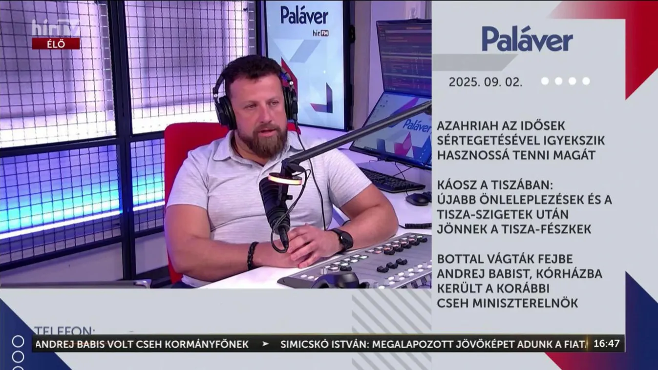 Paláver - Bottal vágták fejbe Andrej Babist + videó