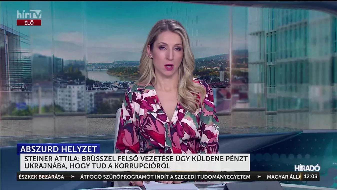 Steiner Attila: Brüsszel felső vezetése úgy küldene pénzt ukrajnába, hogy tud a korrupcióról