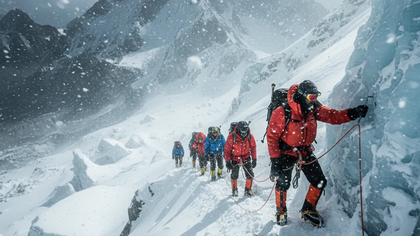 Az ítéletidő miatt olasz hegymászók jártak szerencsétlenül a nepáli hegyekben