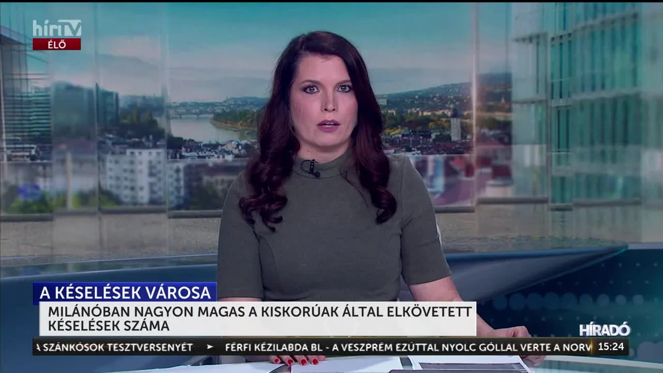 MILÁNÓBAN NAGYON MAGAS A KISKORÚAK ÁLTAL ELKÖVETETT KÉSELÉSEK SZÁMA